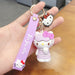 Wholesale Pink Silicone Cartoon keychain JDC-KC-FeiRun041 Keychains 飞润 Wholesale Jewelry JoyasDeChina Joyas De China