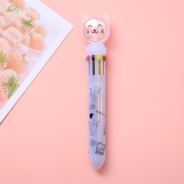 Bulk Jewelry Wholesale plastic cartoon rabbit ears girl heart ballpoint pen JDC-BP-GS017 Wholesale factory from China YIWU China