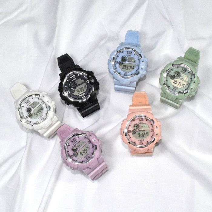 Wholesale Plastic Case Plastic Mirror Stainless Steel LCD Watch JDC-WH-Jinj028 Watch 金嘉 Wholesale Jewelry JoyasDeChina Joyas De China