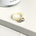 Wholesale Plastic Resin Rhinestone Rings JDC-RS-F103 Rings 韩之尚 beige / Wholesale Jewelry JoyasDeChina Joyas De China