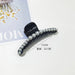 Wholesale Plastic Shark Clips JDC-HC-YaoX005 Hair Clips 姚萱 Large pearl transparent Wholesale Jewelry JoyasDeChina Joyas De China