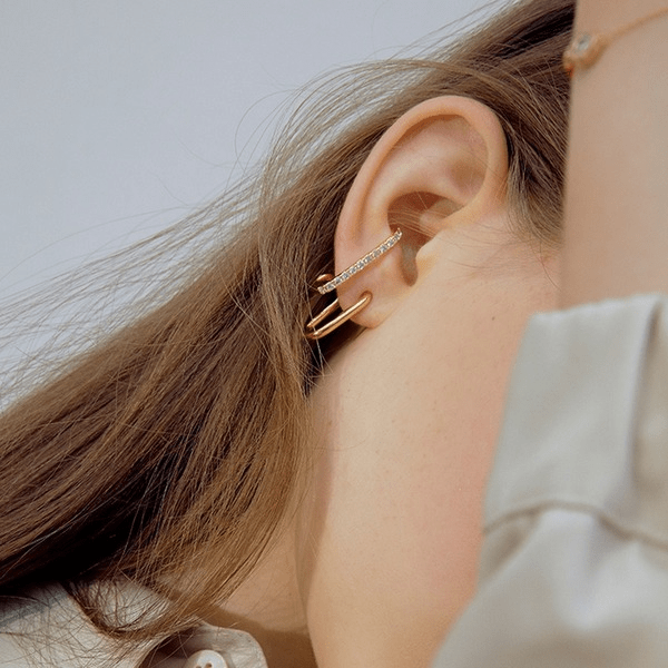 Wholesale plated alloy earrings JDC-ES-Linh009 Earrings 麟凰 Wholesale Jewelry JoyasDeChina Joyas De China