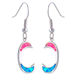Wholesale Plating Alloy Natural Colorful Opal Earrings JDC-ES-WenT003 Earrings 润涛 Wholesale Jewelry JoyasDeChina Joyas De China