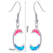 Wholesale Plating Alloy Natural Colorful Opal Earrings JDC-ES-WenT003 Earrings 润涛 Wholesale Jewelry JoyasDeChina Joyas De China