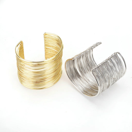 Wholesale Plating Alloy Open Wire Bracelet JDC-BT-Chuangj006 Bracelet 创爵 Wholesale Jewelry JoyasDeChina Joyas De China