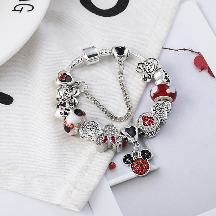 Wholesale Plating Alloy Silver Plated Beaded DIY Bracelet (F) JDC-BT-XingL057 Bracelet 星銮 Wholesale Jewelry JoyasDeChina Joyas De China