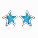 Wholesale Plating Alloy Star Opal Earrings JDC-ES-WenT008 Earrings 润涛 Wholesale Jewelry JoyasDeChina Joyas De China