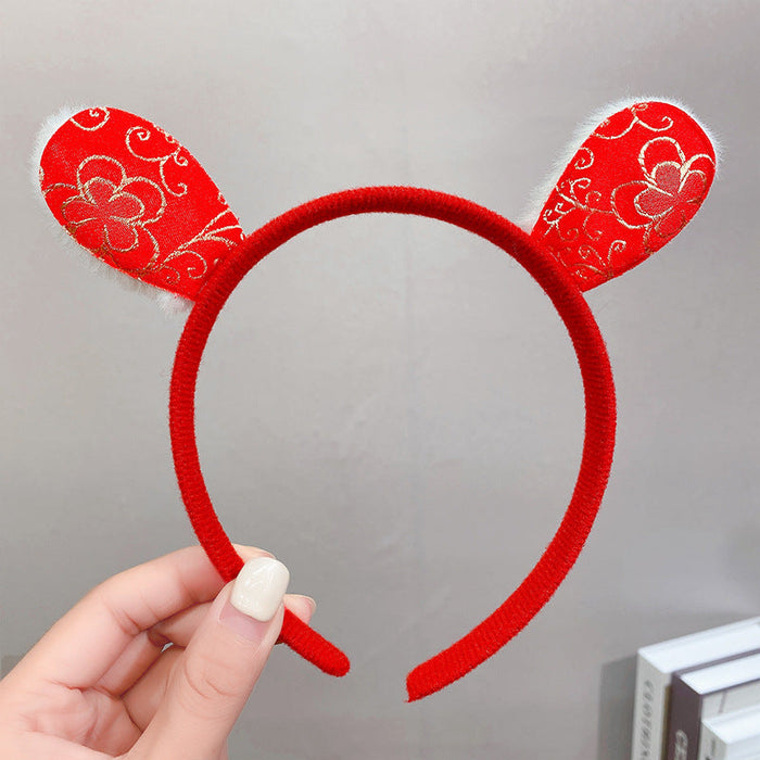 Wholesale Plush Cat Ear Headband (F)JDC-HD-i129 Headband 围颂 2 Wholesale Jewelry JoyasDeChina Joyas De China