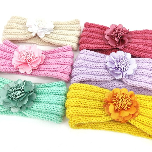 Wholesale plush knitted hair band JDC-HD-ML023 Headband 猫力 Wholesale Jewelry JoyasDeChina Joyas De China