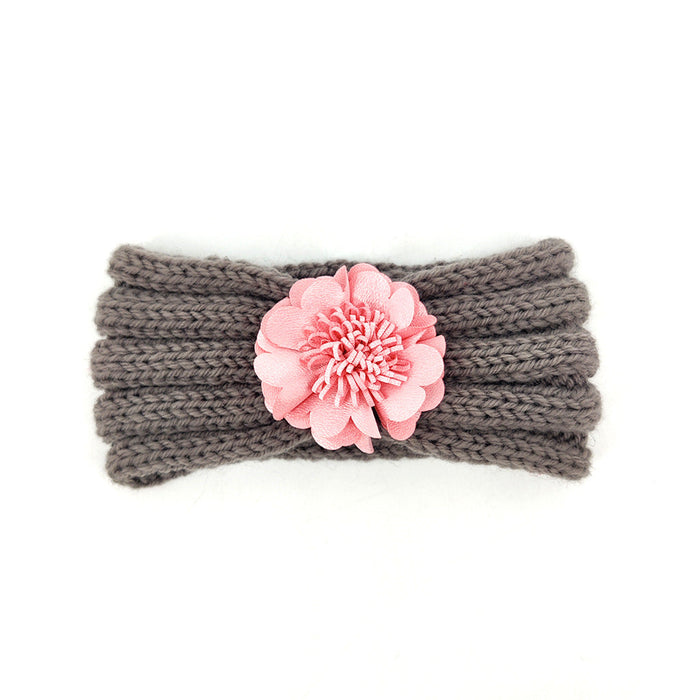 Wholesale plush knitted hair band JDC-HD-ML023 Headband 猫力 Wholesale Jewelry JoyasDeChina Joyas De China