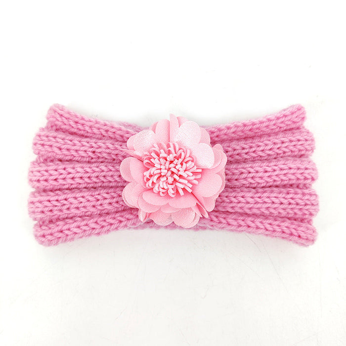 Wholesale plush knitted hair band JDC-HD-ML023 Headband 猫力 Wholesale Jewelry JoyasDeChina Joyas De China