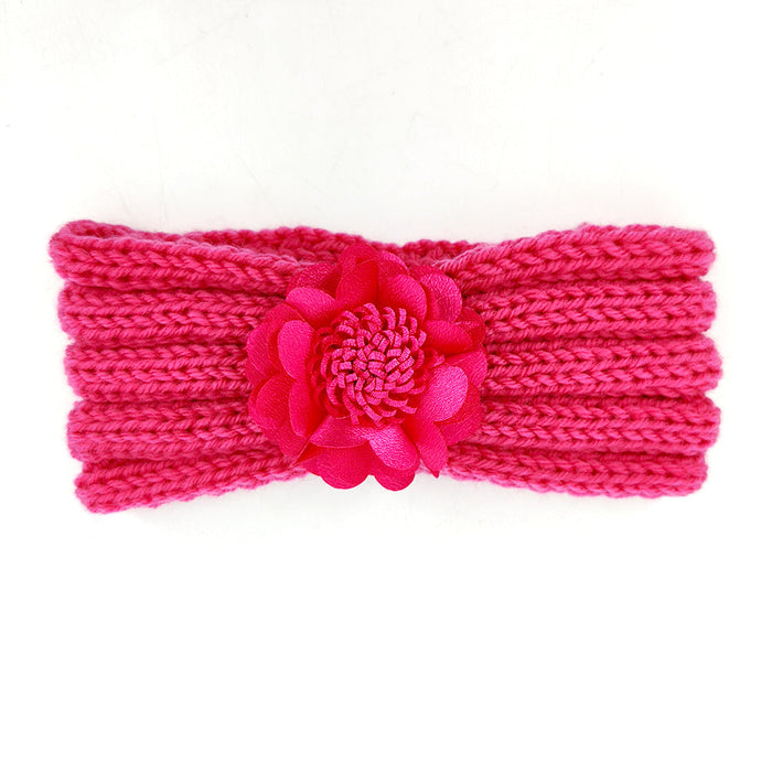 Wholesale plush knitted hair band JDC-HD-ML023 Headband 猫力 Wholesale Jewelry JoyasDeChina Joyas De China