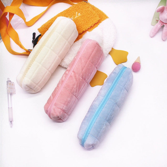 Wholesale Plush Large Capacity Storage Stationery Box Pencil Bags JDC-PB-Donglej006 Pencil Bags 东津 Wholesale Jewelry JoyasDeChina Joyas De China