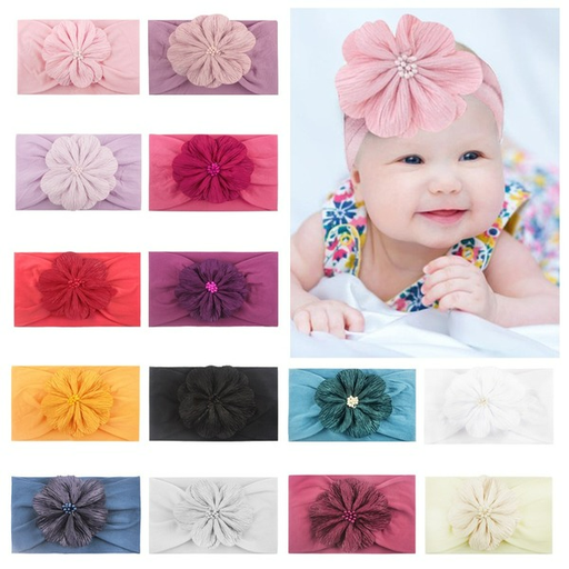 Wholesale plush match head flower hair band JDC-HD-ML025 Headband 猫力 Wholesale Jewelry JoyasDeChina Joyas De China