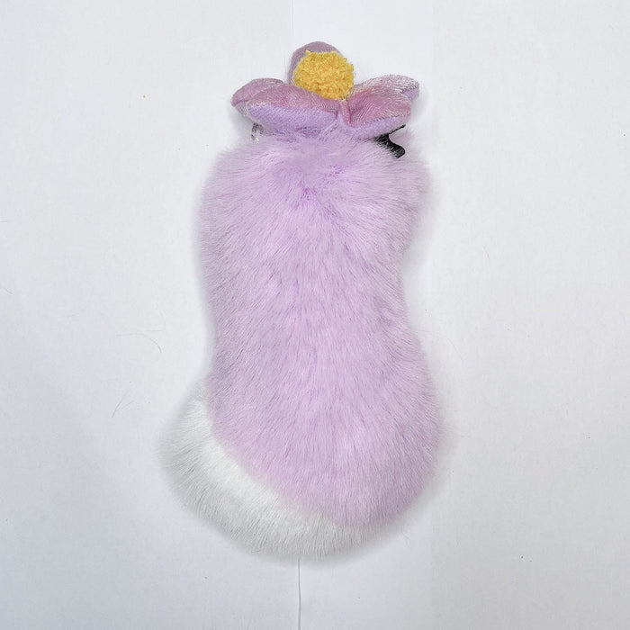 Wholesale Plush PP Cotton Tail Pom Pom Keychain JDC-KC-JG158 Keychains 金葛 Wholesale Jewelry JoyasDeChina Joyas De China