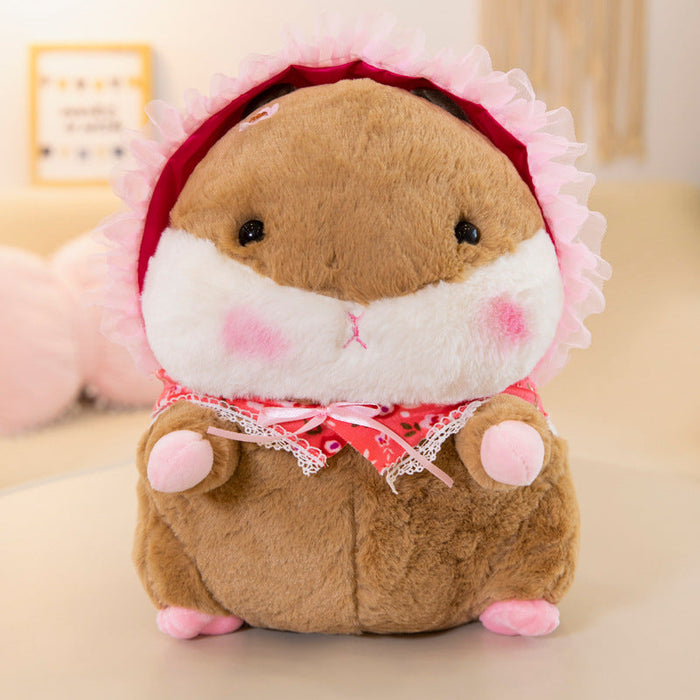 Wholesale plush toys (F)JDC-TOY-HLN001 fidgets toy 火烈鸟 Headscarf money 20cm Wholesale Jewelry JoyasDeChina Joyas De China