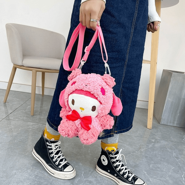 Wholesale Plush Yugui Dog Shoulder Bag JDC-SD-MF037 Shoulder Bags 满丰 Wholesale Jewelry JoyasDeChina Joyas De China