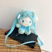 Wholesale Plush Yugui Dog Shoulder Bag JDC-SD-MF037 Shoulder Bags 满丰 blue Wholesale Jewelry JoyasDeChina Joyas De China