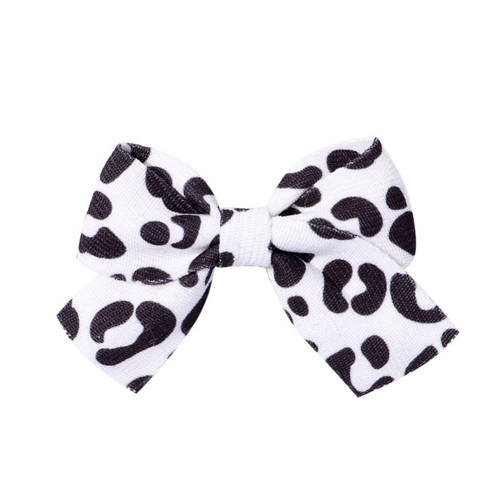 Wholesale polka dot fabric bow kids hair clip JDC-HC-YL067 Hair Clips 雅伦 5 Wholesale Jewelry JoyasDeChina Joyas De China
