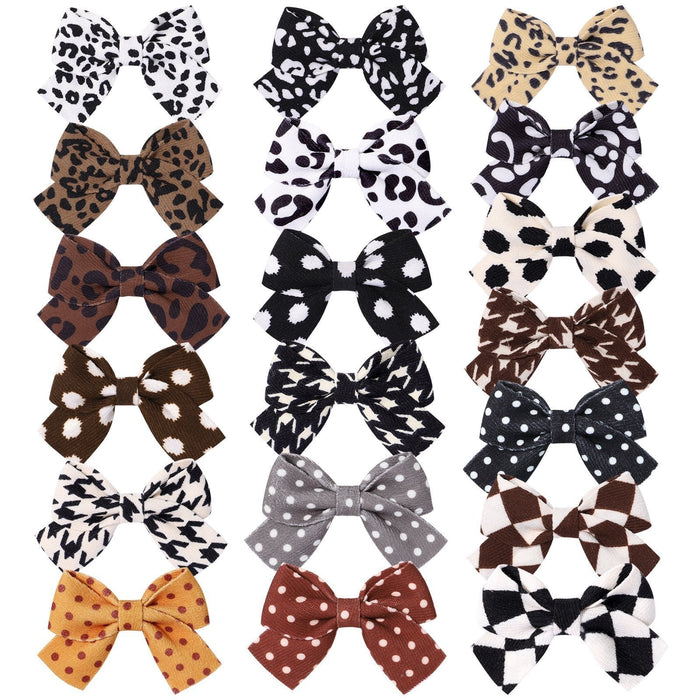 Wholesale polka dot fabric bow kids hair clip JDC-HC-YL067 Hair Clips 雅伦 Wholesale Jewelry JoyasDeChina Joyas De China