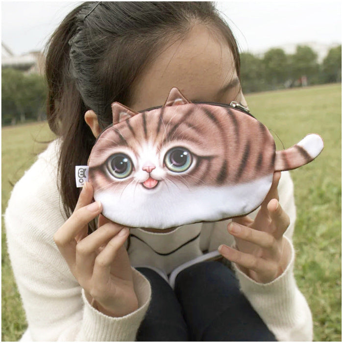 Wholesale polyester cat coin purse JDC-WT-Donglej006 Wallet 东津 2 Wholesale Jewelry JoyasDeChina Joyas De China