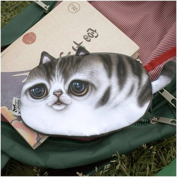 Wholesale polyester cat coin purse JDC-WT-Donglej006 Wallet 东津 Wholesale Jewelry JoyasDeChina Joyas De China