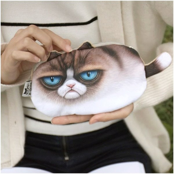 Wholesale polyester cat coin purse JDC-WT-Donglej006 Wallet 东津 Wholesale Jewelry JoyasDeChina Joyas De China