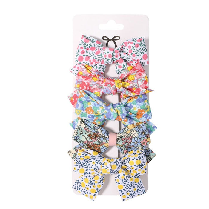 Wholesale Polyester Rib Belt Kids Bow Hair Clip JDC-HC-YL065 Hair Clips 雅伦 Wholesale Jewelry JoyasDeChina Joyas De China