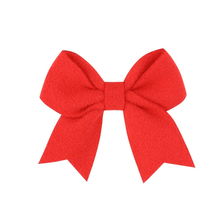 Wholesale Polyester Rib With Bow Cute Kids Hair Clip JDC-HC-YL068 Hair Clips 雅伦 Wholesale Jewelry JoyasDeChina Joyas De China