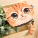 Wholesale polyester three-dimensional cat coin purse JDC-WT-Donglej015 Wallet 东津 Wholesale Jewelry JoyasDeChina Joyas De China