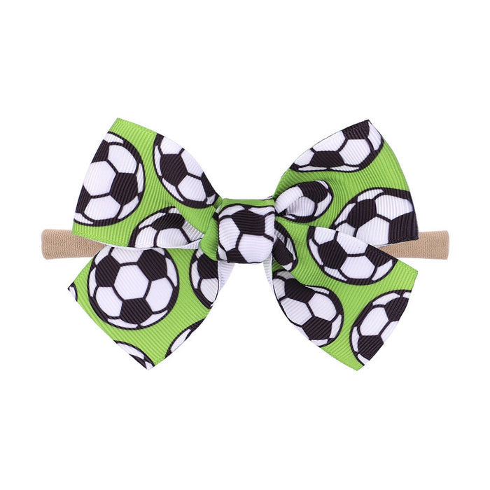 Wholesale printed bow nylon hair band (F)JDC-HD-YL008 Headband 雅伦 22 Wholesale Jewelry JoyasDeChina Joyas De China
