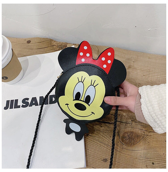 Wholesale PU cartoon messenger bag (F) JDC-SD-KM001 Shoulder Bags 卡曼 balck Wholesale Jewelry JoyasDeChina Joyas De China