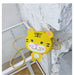 Wholesale PU cartoon messenger bag (F) JDC-SD-KM001 Shoulder Bags 卡曼 yellow Wholesale Jewelry JoyasDeChina Joyas De China