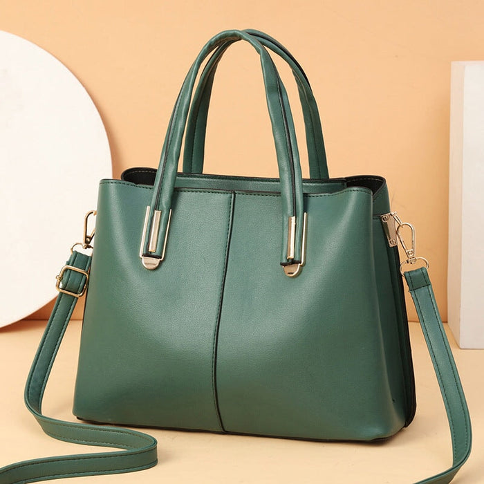 Wholesale PU colorblock messenger bag JDC-SD-GSDXF010 Shoulder Bags 丁仙法 green Wholesale Jewelry JoyasDeChina Joyas De China