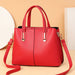 Wholesale PU colorblock messenger bag JDC-SD-GSDXF010 Shoulder Bags 丁仙法 red Wholesale Jewelry JoyasDeChina Joyas De China