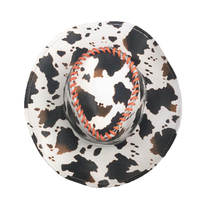 Wholesale PU cowboy hat JDC-FH-GSSS009 Fashionhat 双硕 orange M Wholesale Jewelry JoyasDeChina Joyas De China