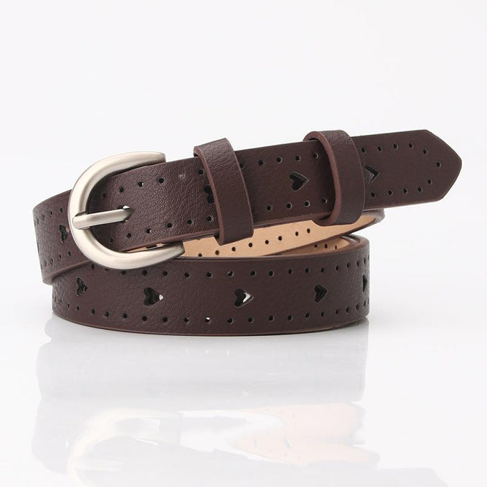 Bulk Jewelry Wholesale pu hollow Womenbelt JDC-WB-syc016 Wholesale factory from China YIWU China