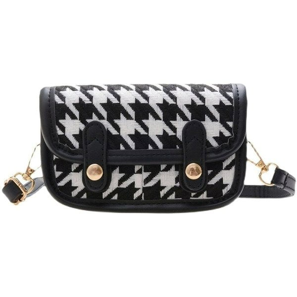 Wholesale PU lattice messenger bag JDC-SD-KR052 Shoulder Bags 坤然 Wholesale Jewelry JoyasDeChina Joyas De China