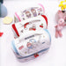 Wholesale PU Leather Double Layer Portable Cosmetic Bag Storage Bag JDC-CB-Donglej001 Cosmetic bag 东津 Wholesale Jewelry JoyasDeChina Joyas De China