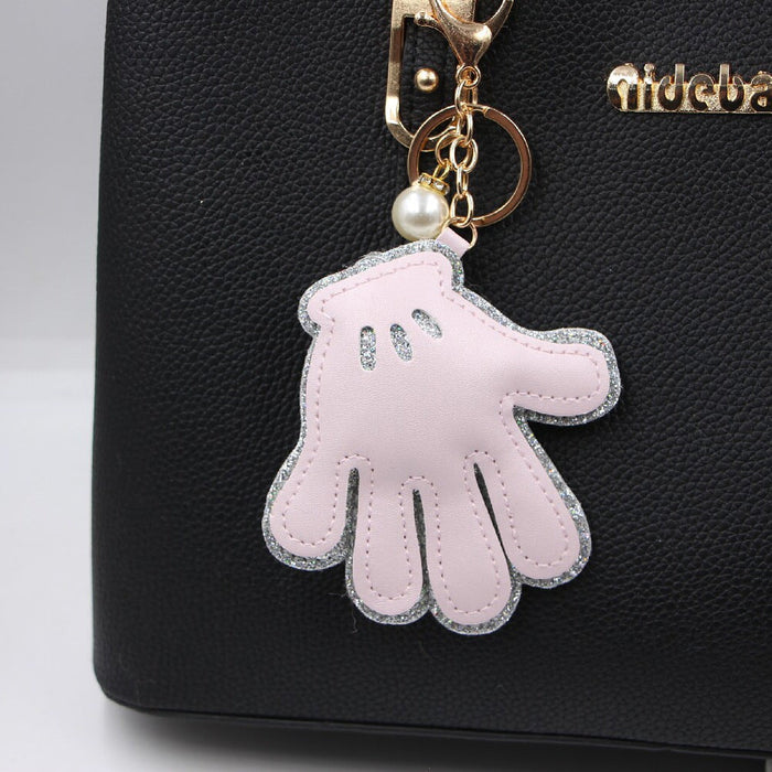 Wholesale PU Leather Palm Keychain JDC-KC-Zuge046 Keychains 祖格 Wholesale Jewelry JoyasDeChina Joyas De China