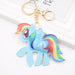Wholesale PU Leather Pony Keychain JDC-KC-Zuge044 Keychains 祖格 Wholesale Jewelry JoyasDeChina Joyas De China