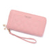Wholesale PU Leather Women's Wallets JDC-WT-JiaL002 Wallet 佳罗 fangge pink Wholesale Jewelry JoyasDeChina Joyas De China