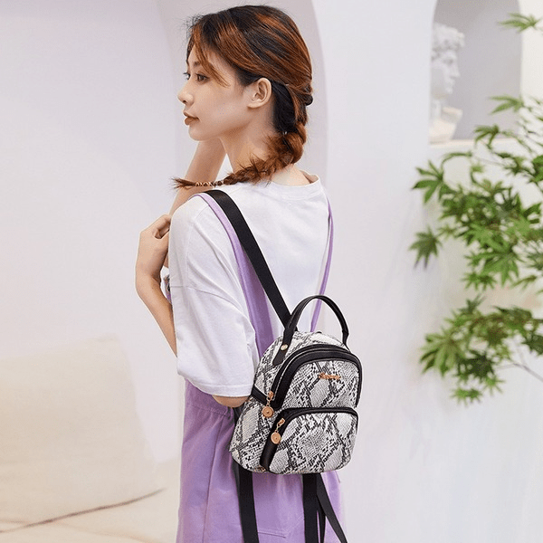 Wholesale PU leisure snake backpack JDC-BP-XC036 Backpack Bags 鑫超 Wholesale Jewelry JoyasDeChina Joyas De China