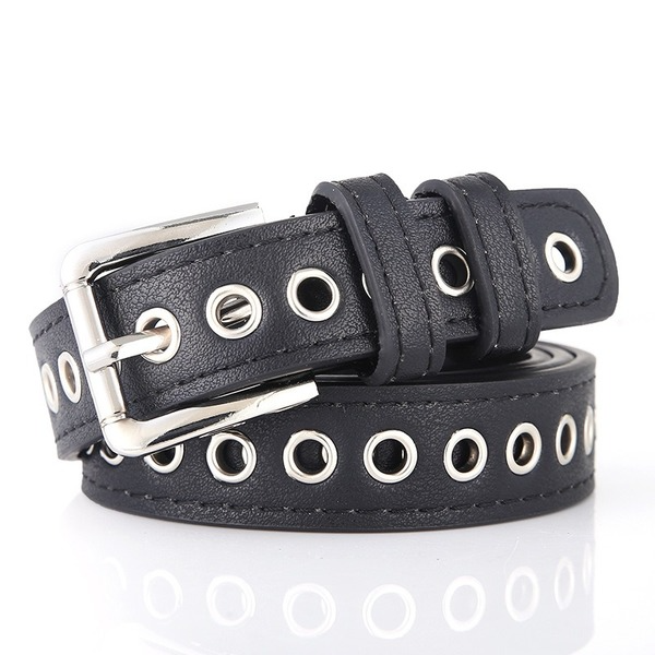 Bulk Jewelry Wholesale PU metal gas eye Womenbelt JDC-WB-syc008 Wholesale factory from China YIWU China