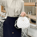 Wholesale PU rhombic shoulder bag JDC-SD-XC035 Shoulder Bags 鑫超 Wholesale Jewelry JoyasDeChina Joyas De China