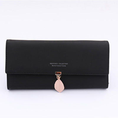 Wholesale PU small fresh hand wallet JDC-WT-Huob002 Wallet 霍珀 black Wholesale Jewelry JoyasDeChina Joyas De China