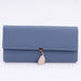 Wholesale PU small fresh hand wallet JDC-WT-Huob002 Wallet 霍珀 blue Wholesale Jewelry JoyasDeChina Joyas De China