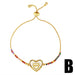 Wholesale pull adjustable copper zircon butterfly Mother's Day bracelet JDC-BT-AOS004 Bracelet 翱昇 B Wholesale Jewelry JoyasDeChina Joyas De China