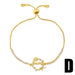 Wholesale pull adjustable copper zircon butterfly Mother's Day bracelet JDC-BT-AOS004 Bracelet 翱昇 D Wholesale Jewelry JoyasDeChina Joyas De China