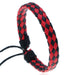 Wholesale pull adjustment leather braided bracelet JDC-BT-PK001 Bracelet 庞克 Wholesale Jewelry JoyasDeChina Joyas De China